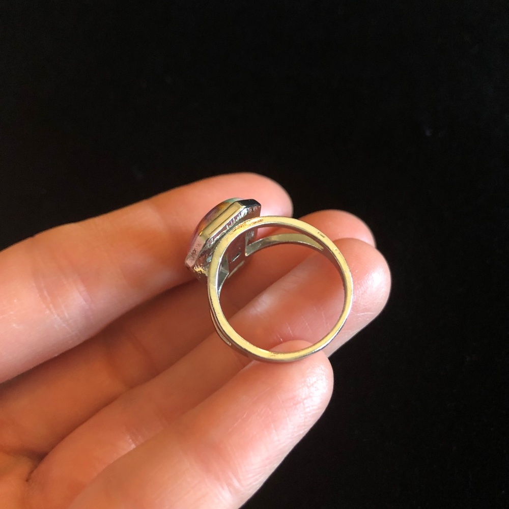 Colorful Abstract Geometric Ring - Picture 5 of 10